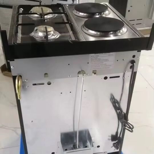 Cuisinière 2 plaques Gaz et 2 plaques électriques – Image 2