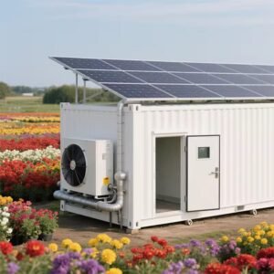 Chambre froide à énergie solaire