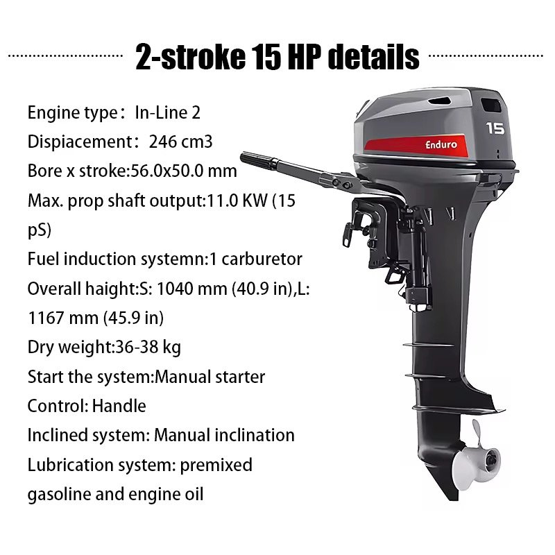 Moteur hors-bord à essence – Image 3