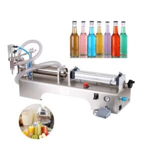 Machine de remplissage manuel des liquide de 100-1000 ml
