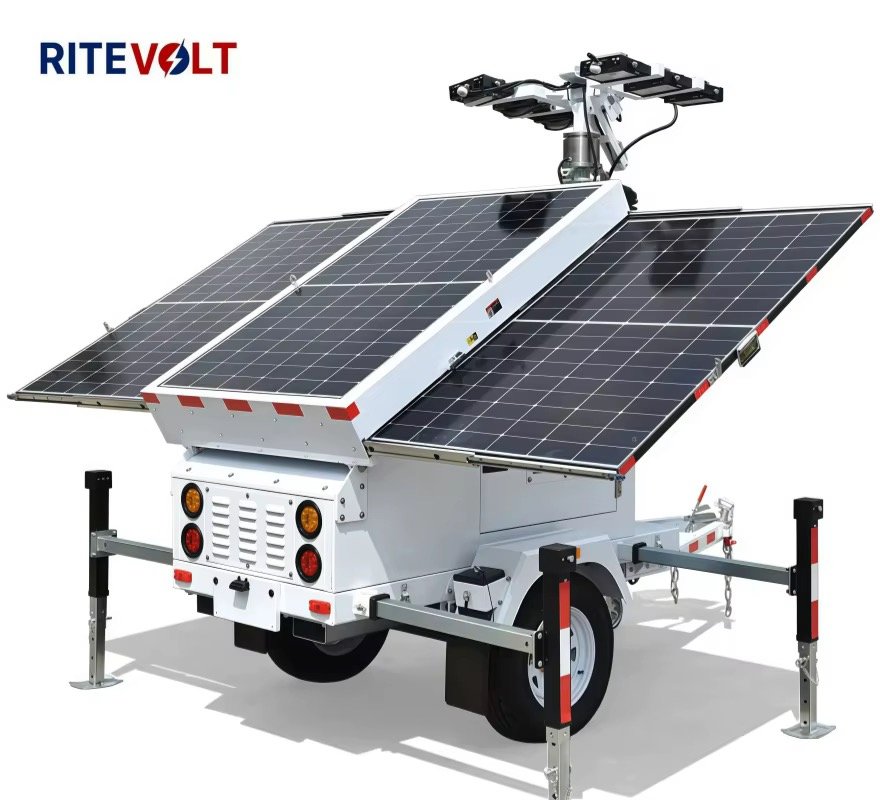 Tour d’éclairage solaire mobile – Image 4